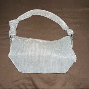 Elegant Grey Handbag